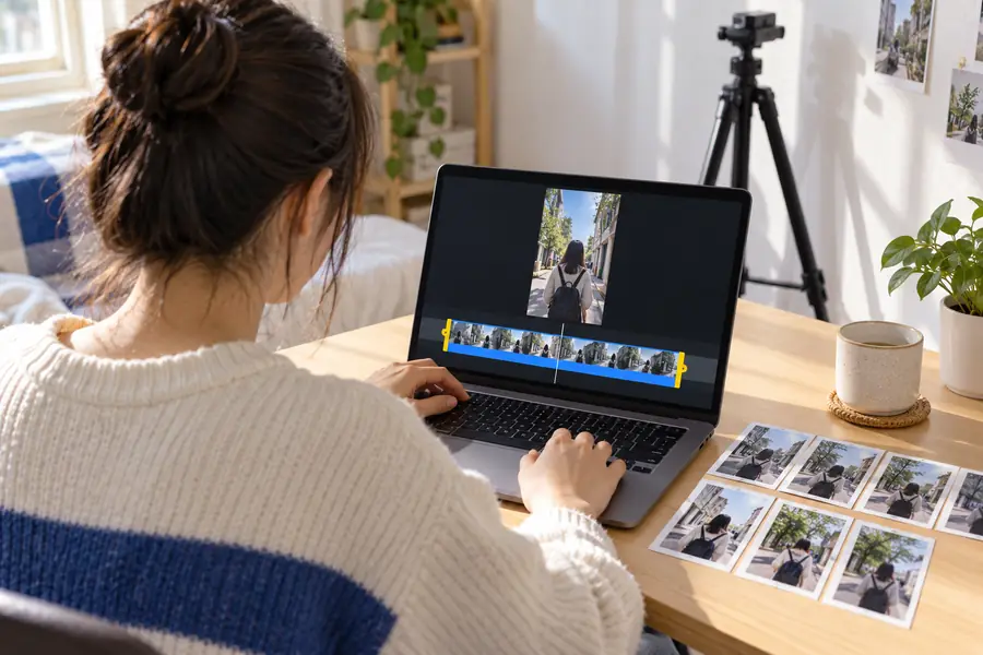 Visual illustrating a clip-trimming task