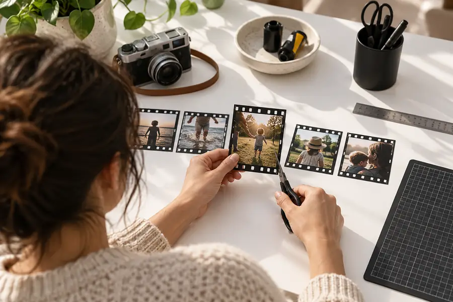 Illustrative image associated with selecting a clip to trim